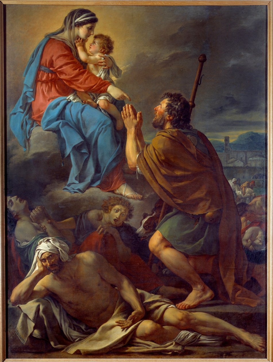 Saint Roch Praying to the Virgin for the Cessation of the Plague