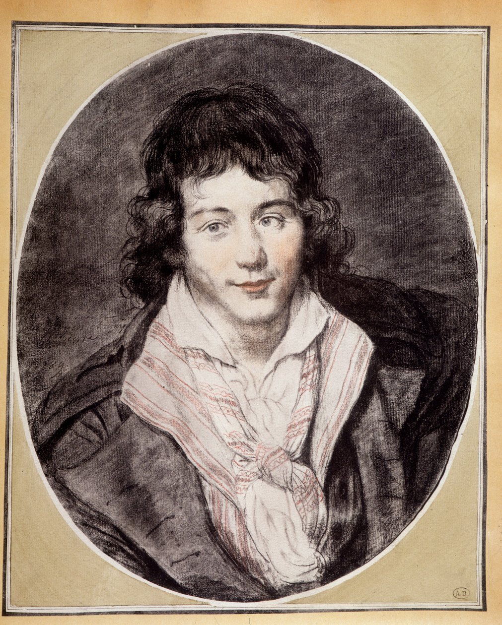 Self-portrait, by Jacques-Louis David by Jacques Louis David