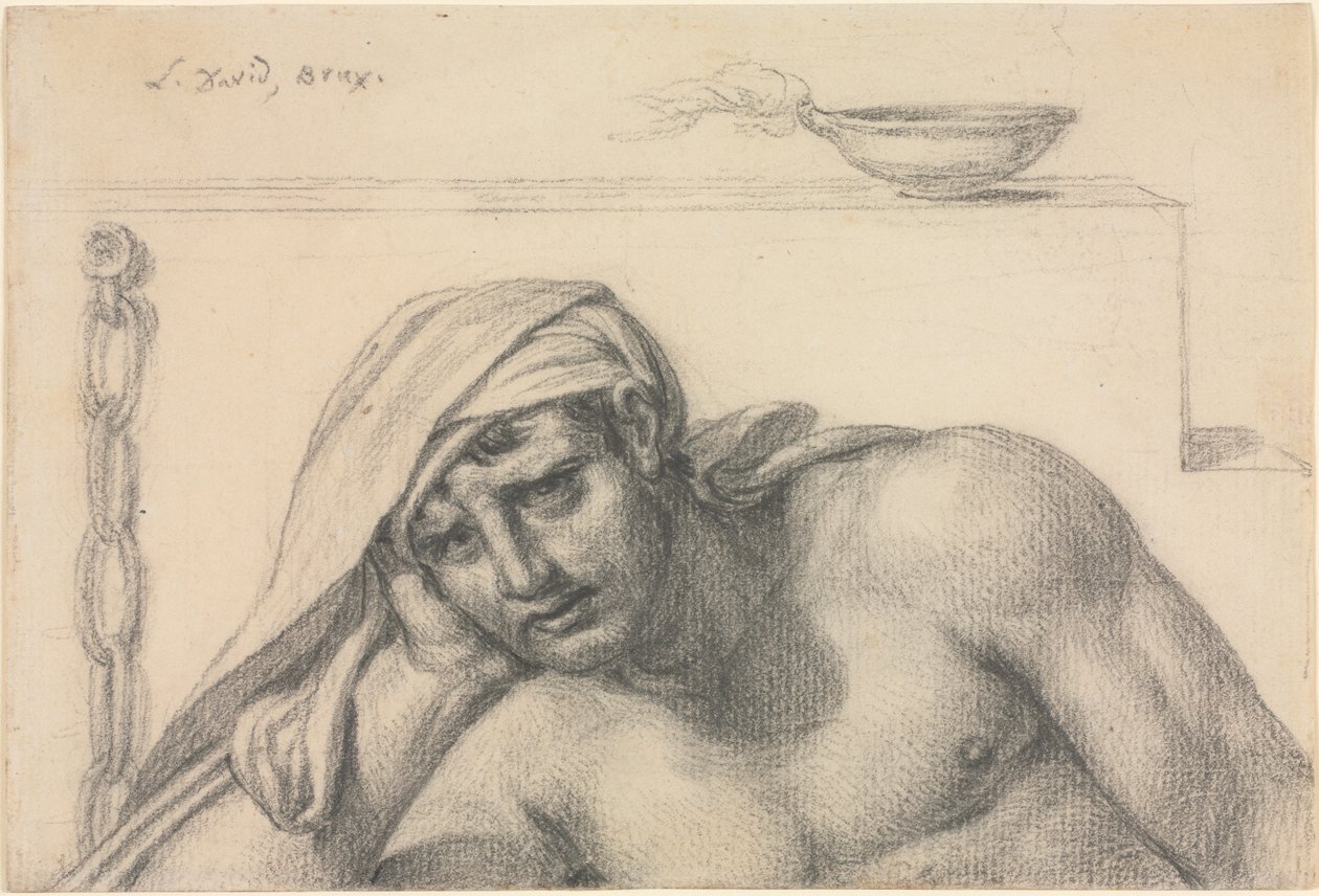The Prisoner, 1819 by Jacques Louis David