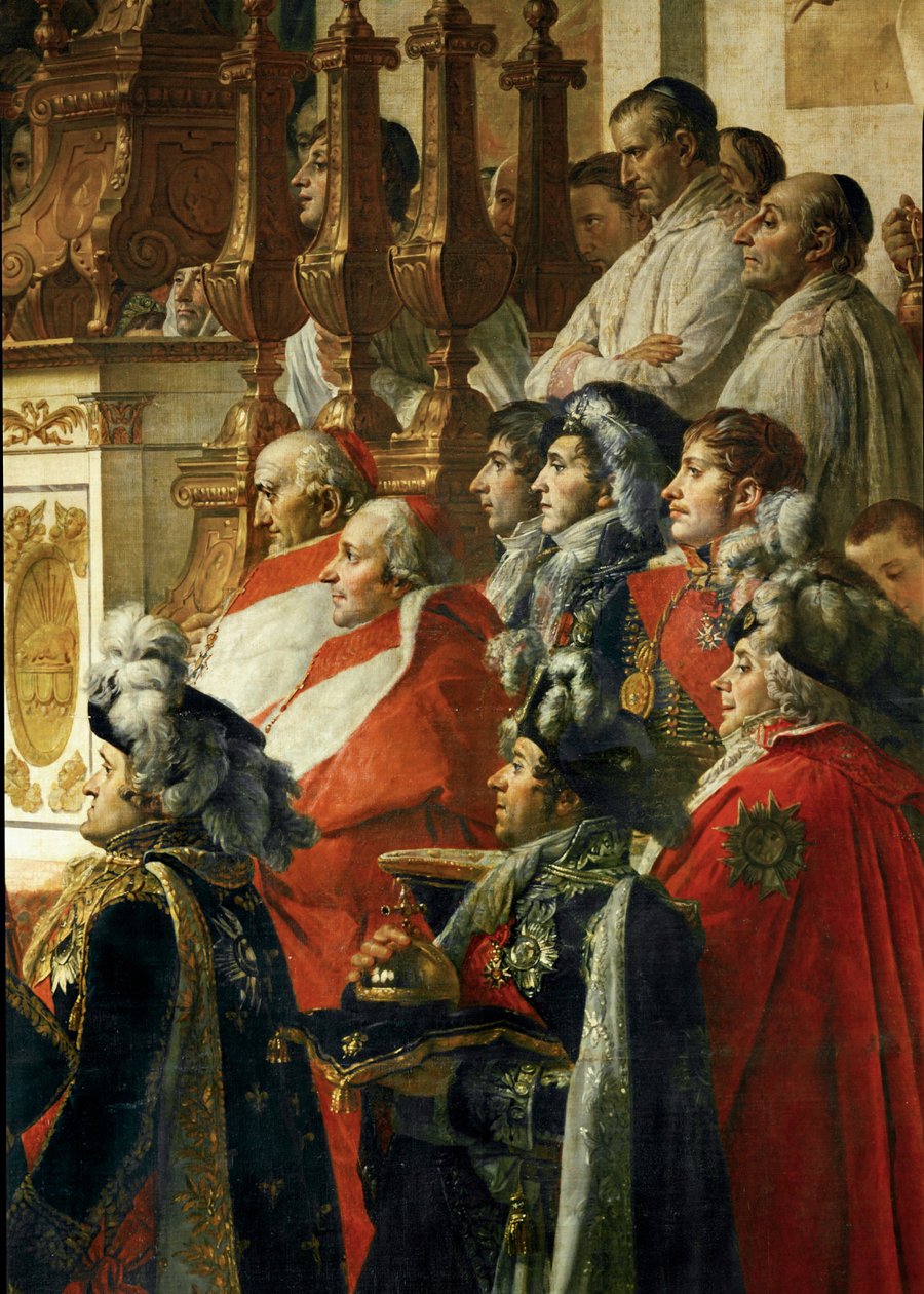 The Coronation of Emperor Napoleon I Bonaparte by Jacques Louis David