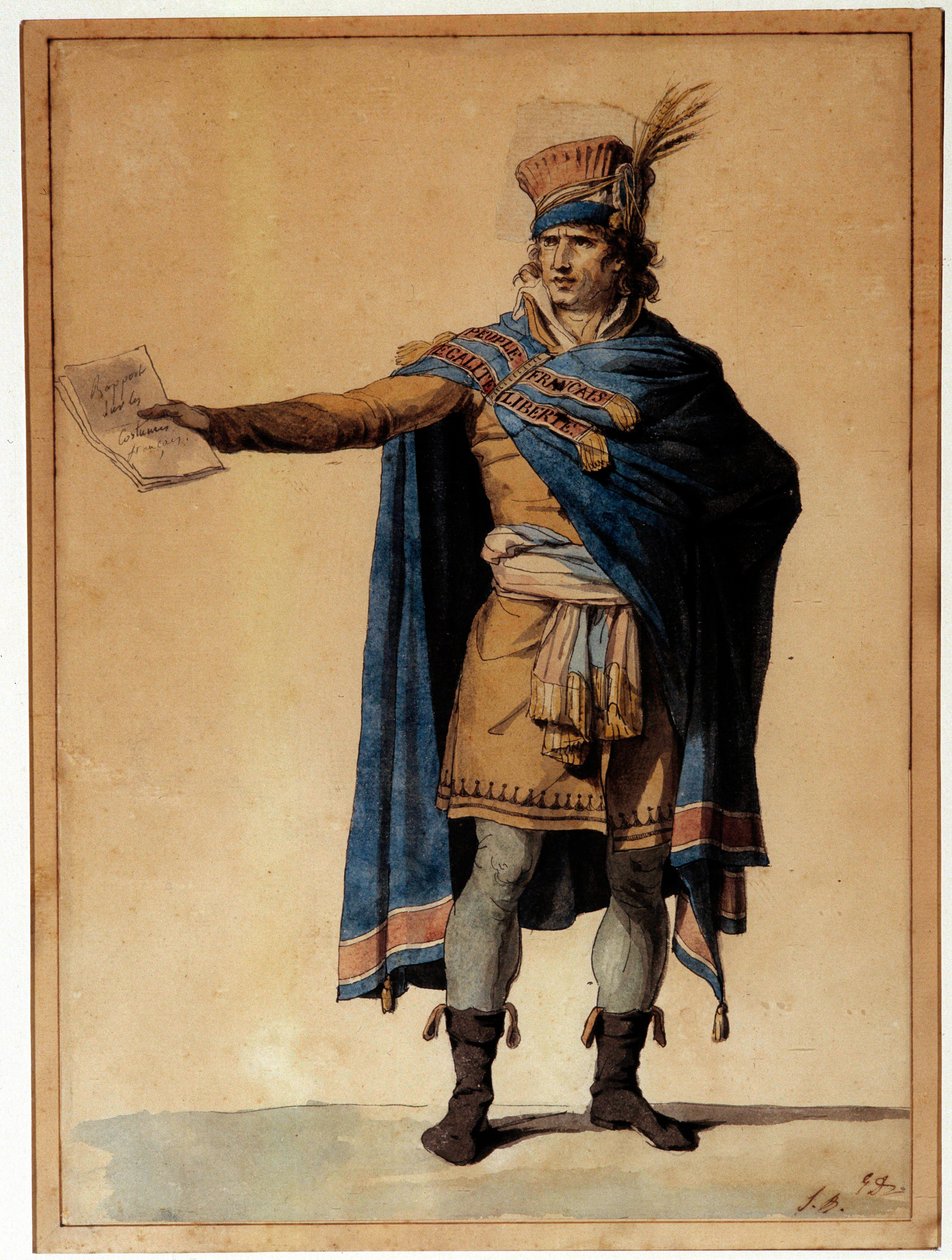 The Representative of the People in Office by Jacques Louis David