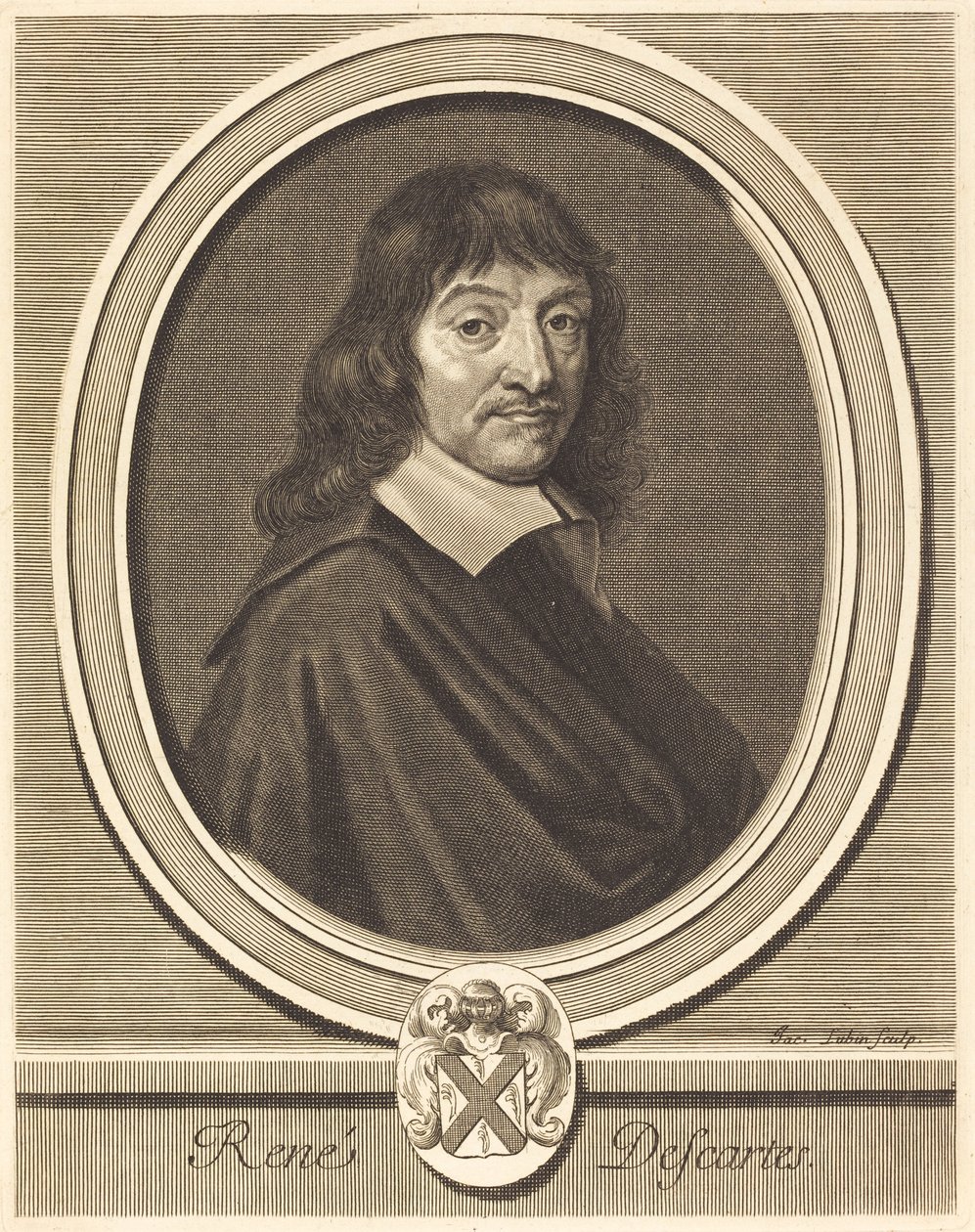 René Descartes by Jacques Lubin