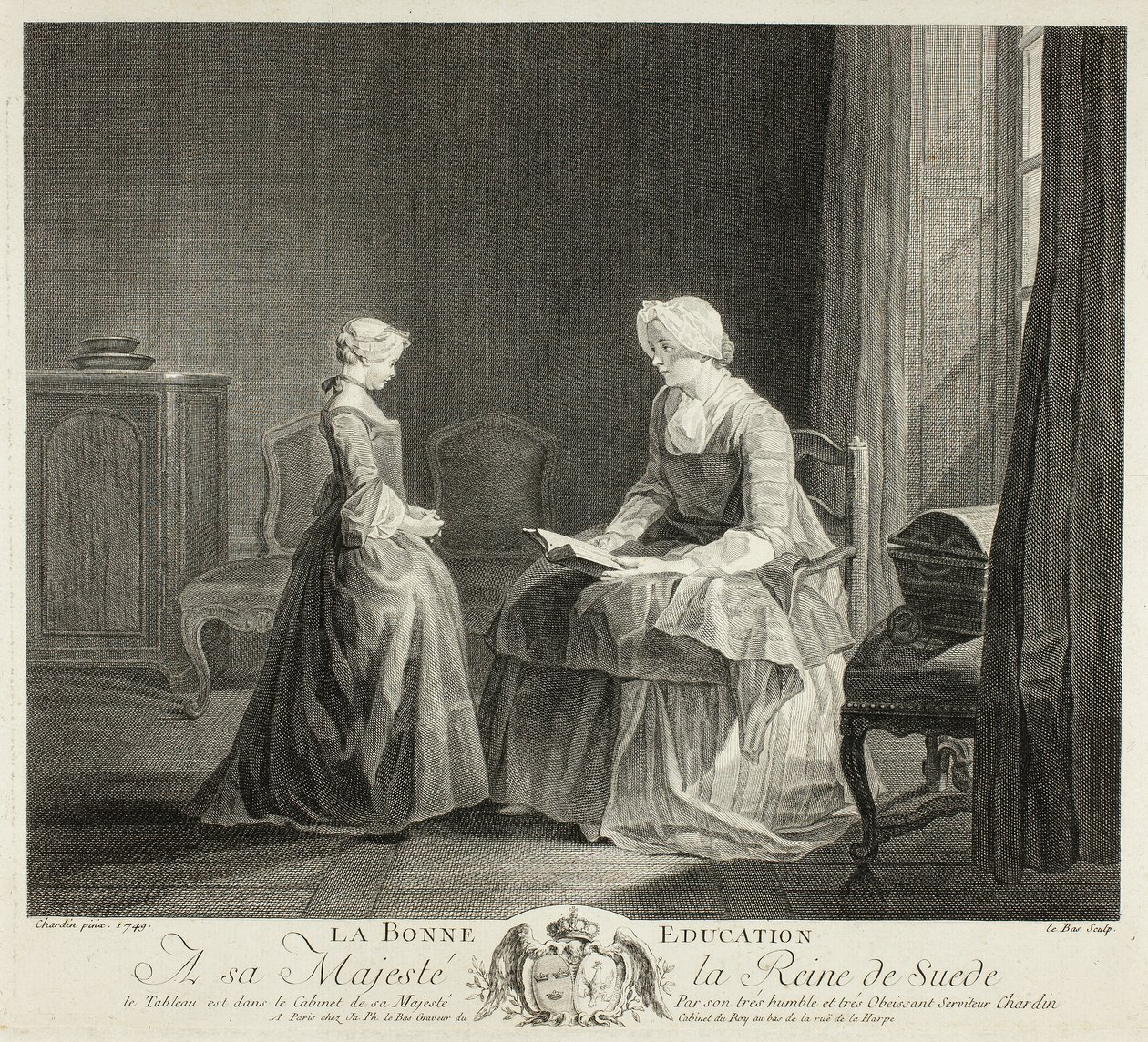 The Good Education by Jacques Philippe Le Bas