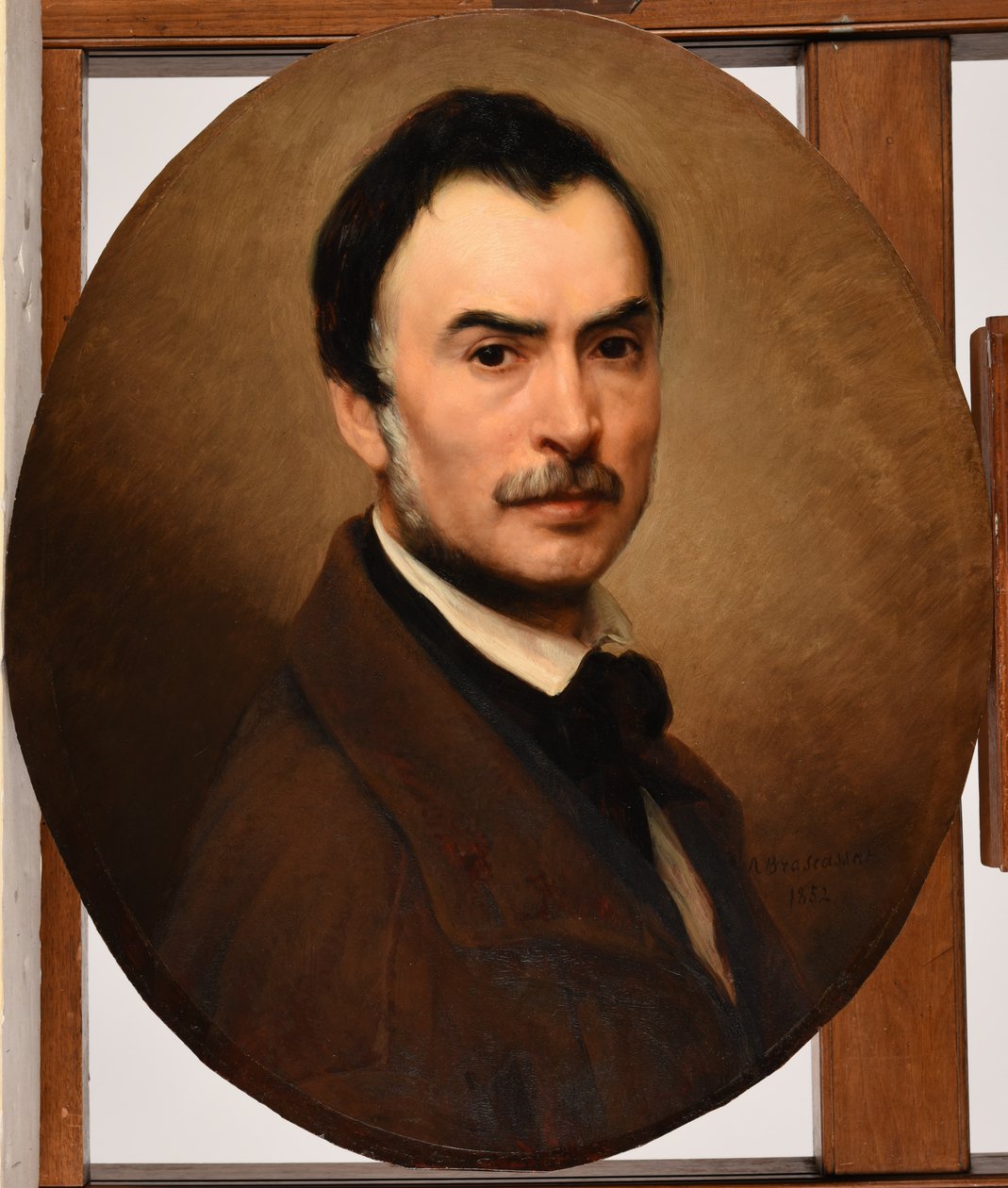Self-Portrait by Jacques Raymond Brascassat