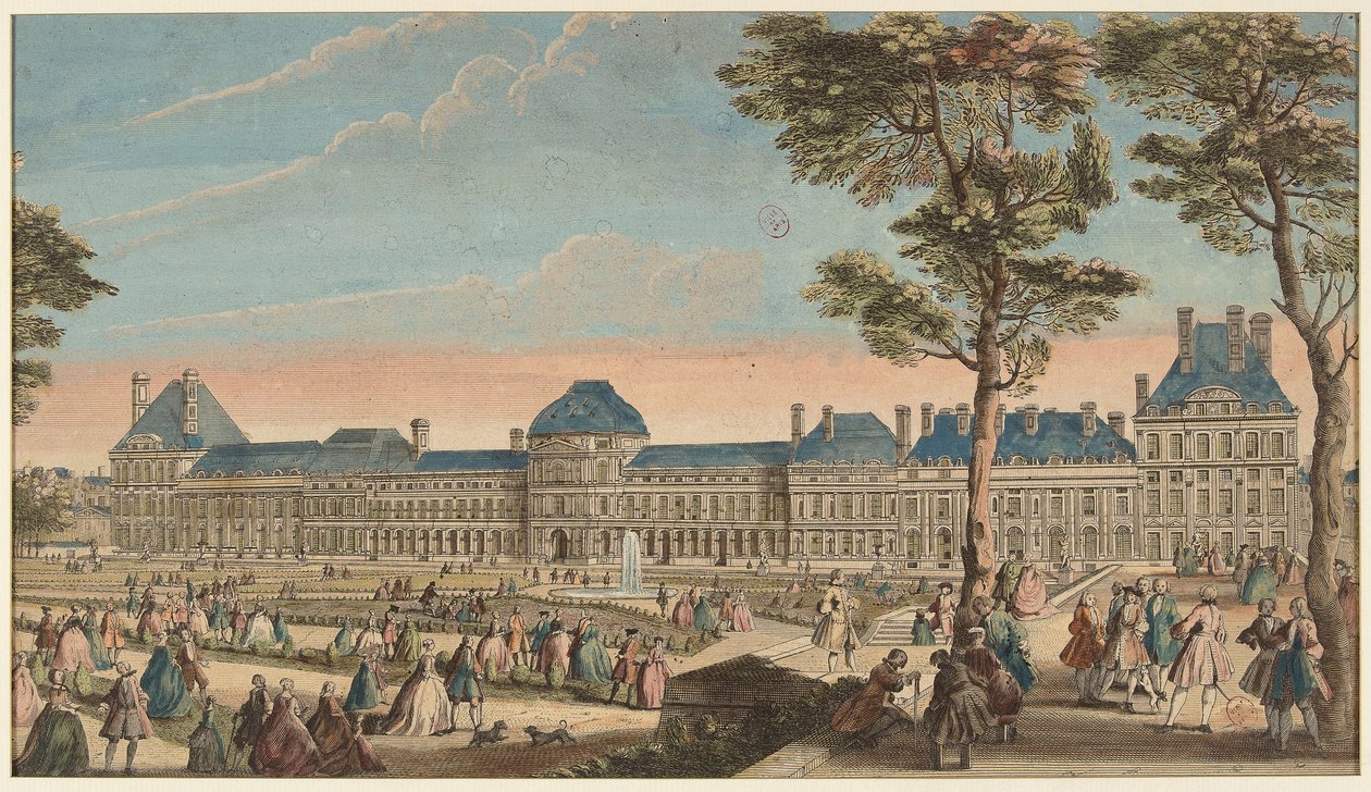The Walks of the Tuileries Palace by Jacques Rigaud