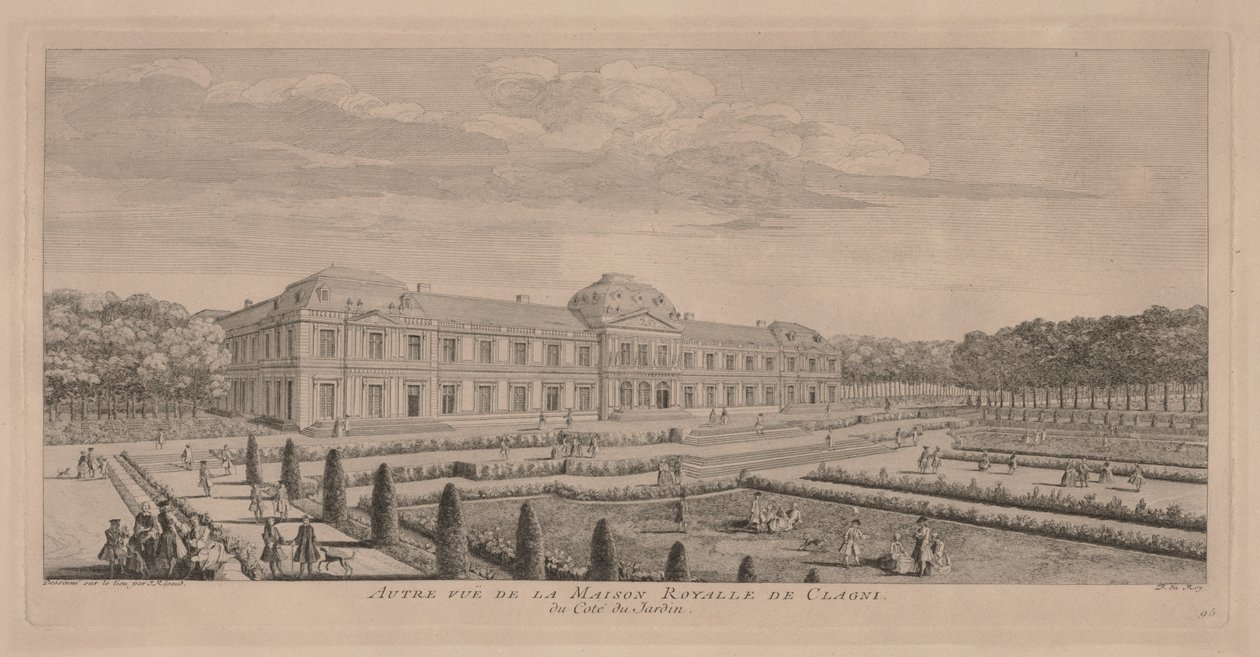 Royal Chateau at Clagny by Jacques Rigaud