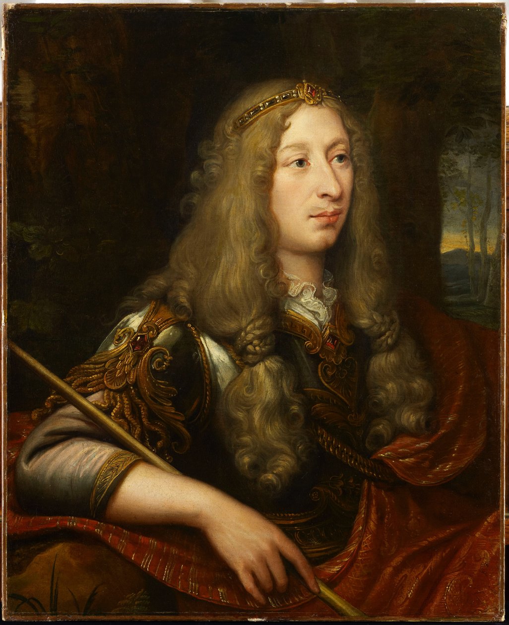 Portrait of Louis II de Bourbon, Duke of Enghien by Jacques Stella