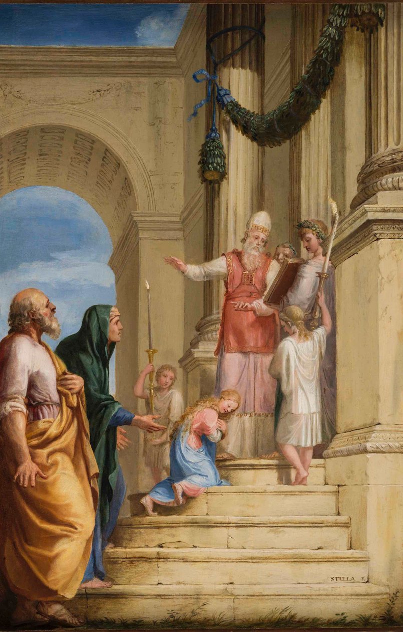 Presentation of the Virgin at the Temple by Jacques Stella
