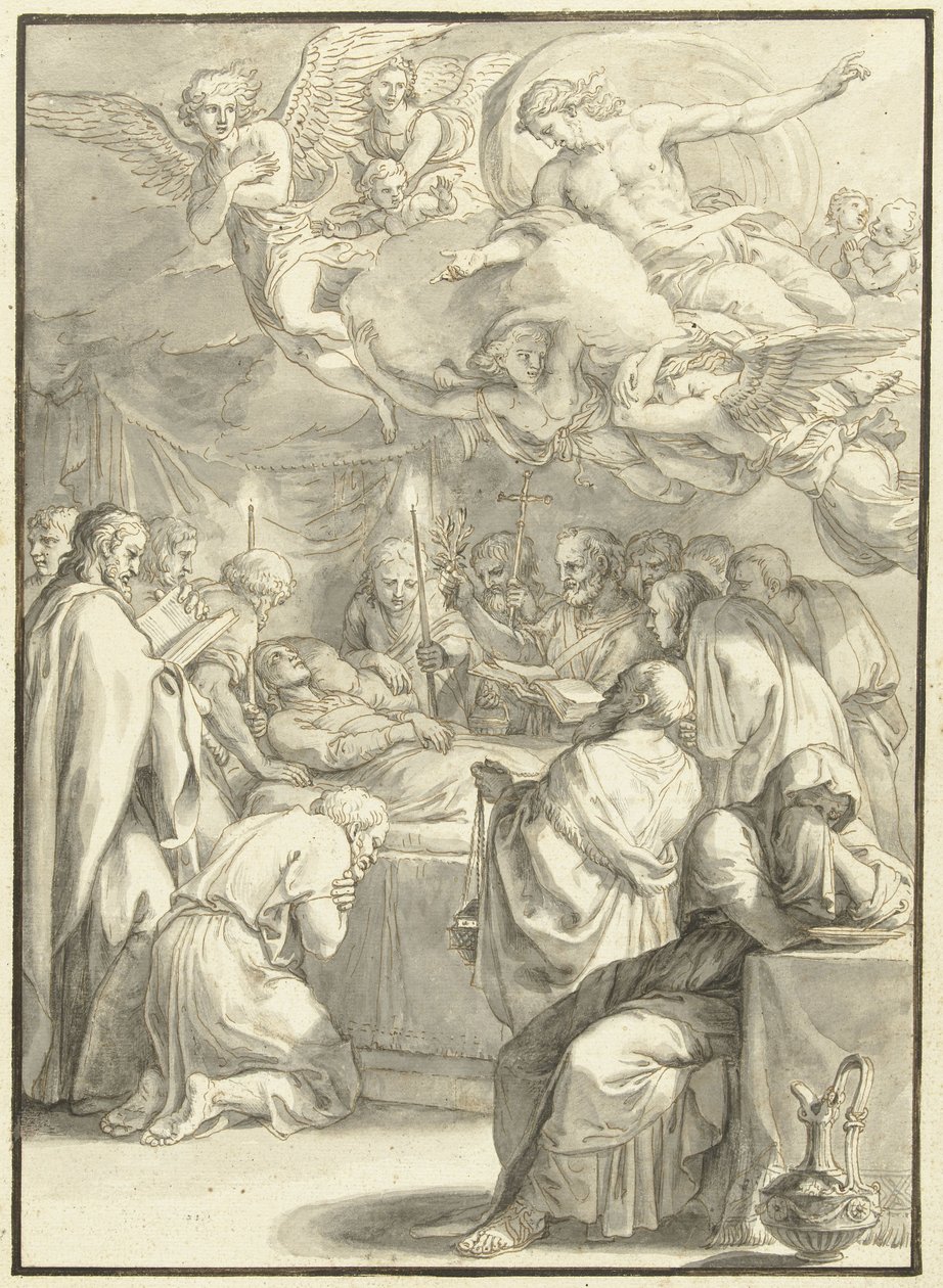 The Deathbed of Mary (series title: Scenes from the Life of Mary) by Jacques Stella