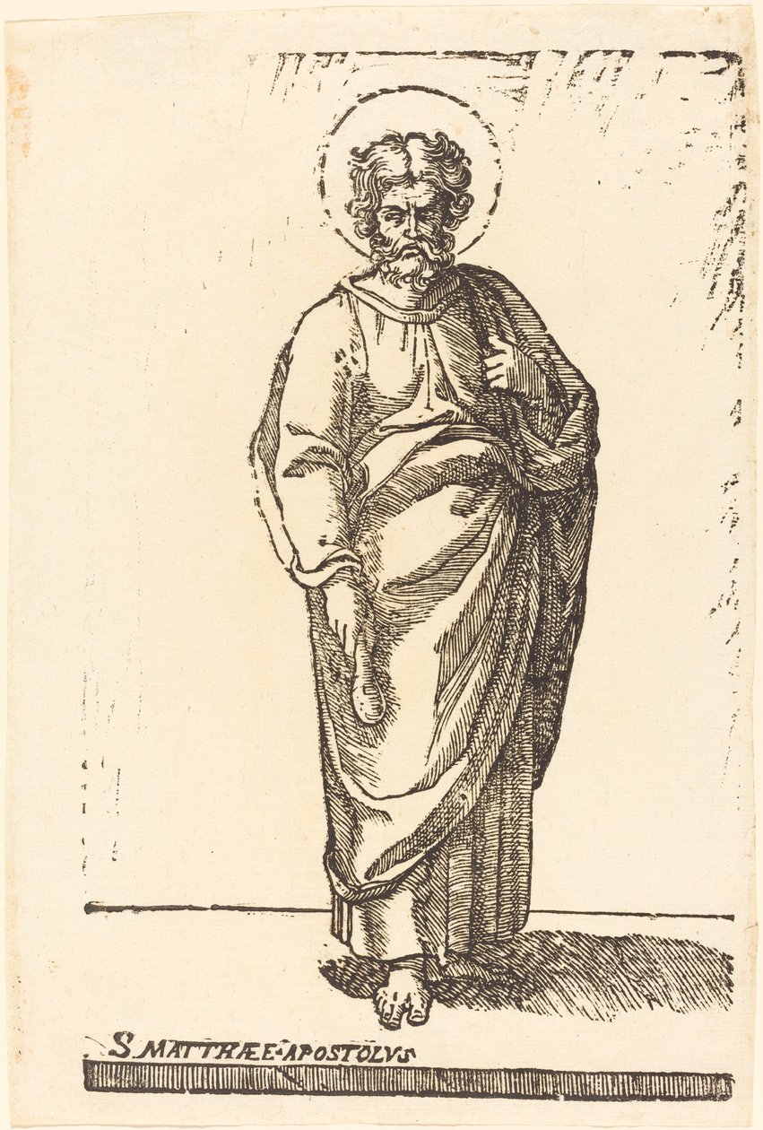 Saint Matthew by Jacques Stella
