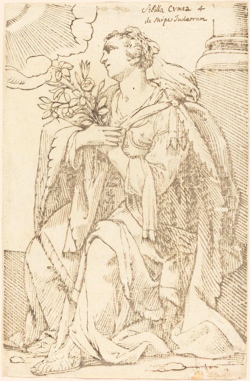Sibylla Cimmeria by Jacques Stella