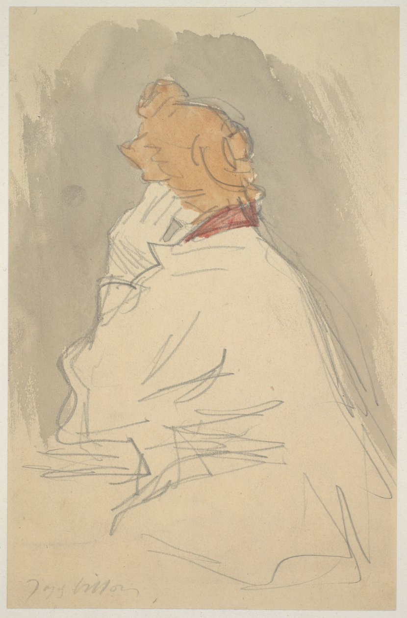 Seated Woman by Jacques Villon