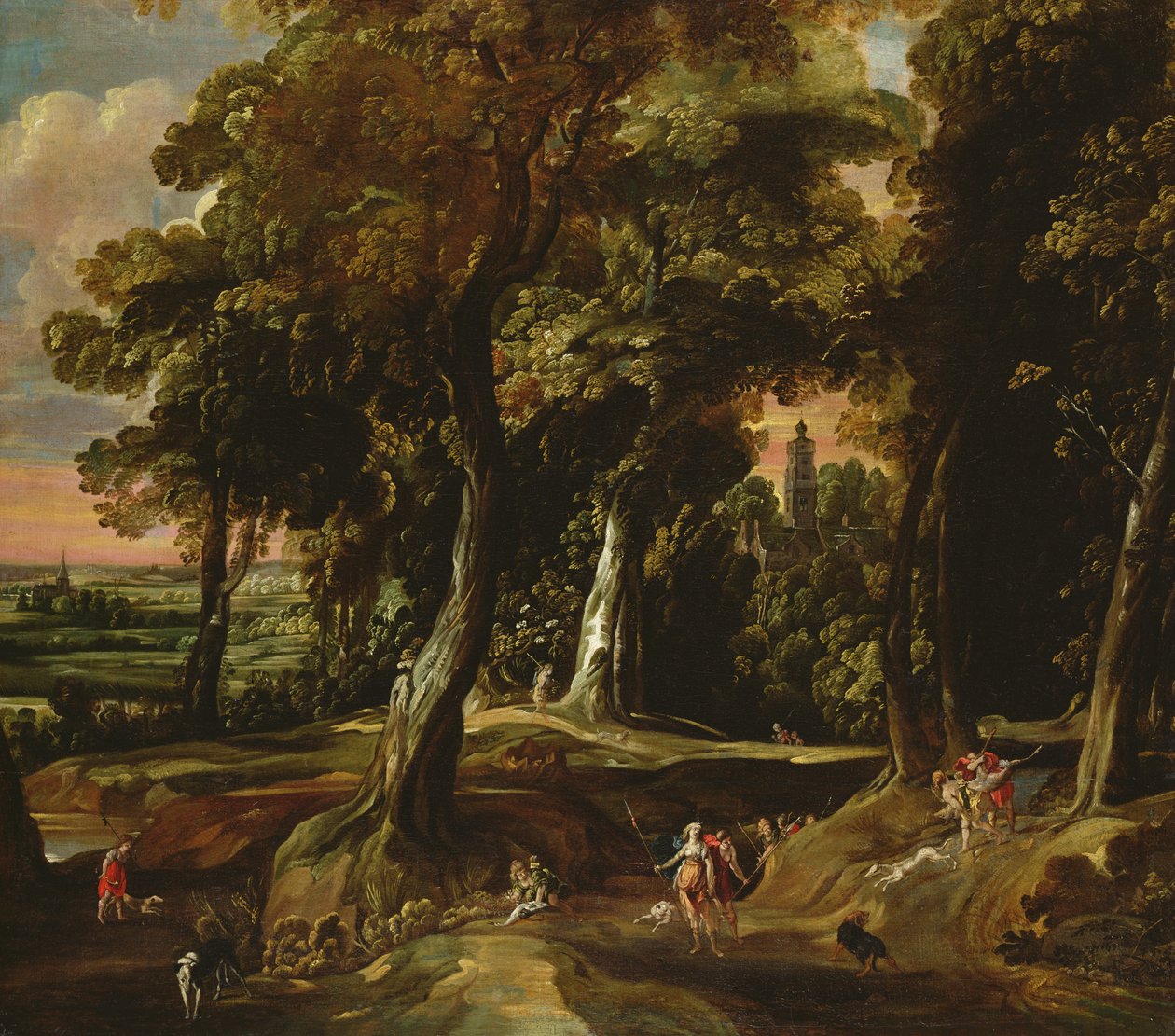 Diana the Huntress by Jacques d Arthois