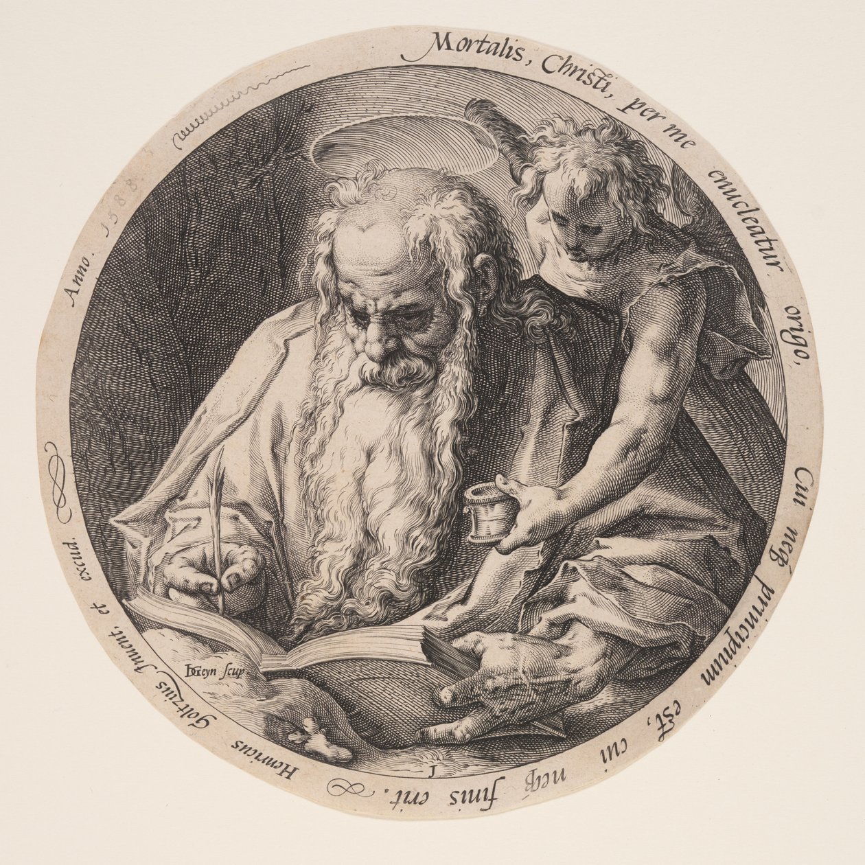 Matthew, from The Evangelists by Jacques de Gheyn II