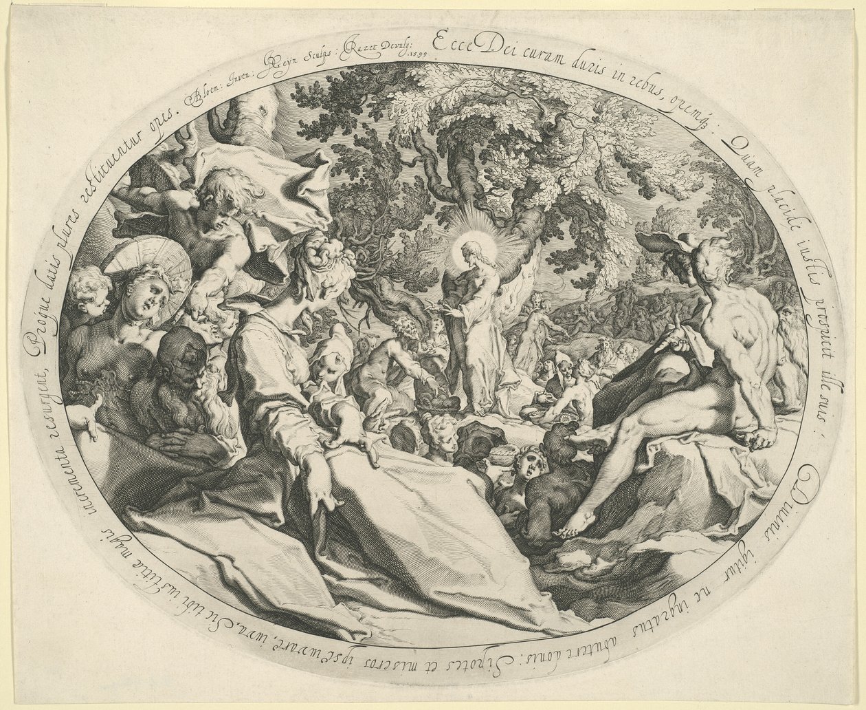 The Miracle of the Five Loaves by Jacques de Gheyn II