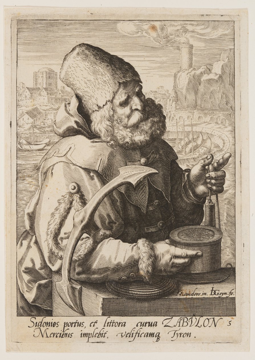 Zebulon, from The Twelve Sons of Jacob by Jacques de Gheyn II