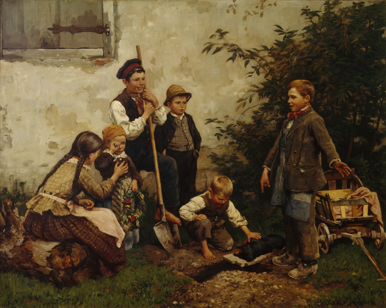 Dog Funeral by Jahn Ekenaes