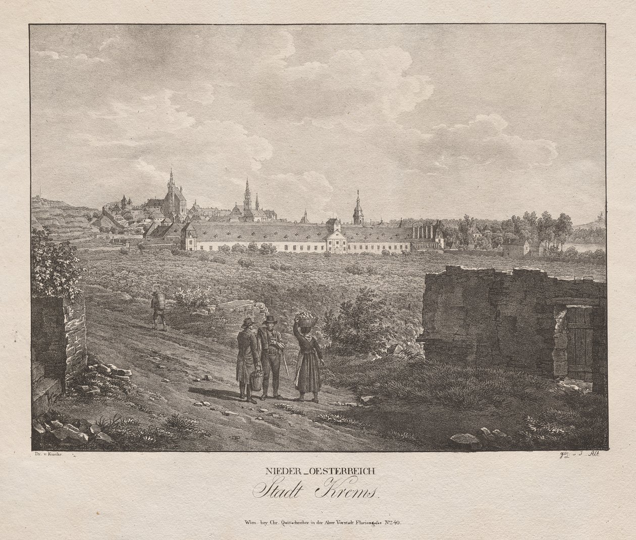 Lower Austria, City of Krems by Jakob Alt