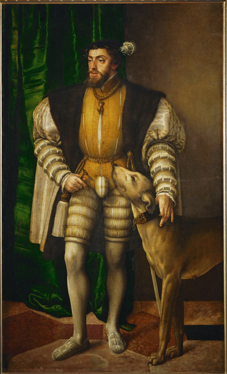 Emperor Karl V, in Whose Realm the Sun by Jakob Seisenegger