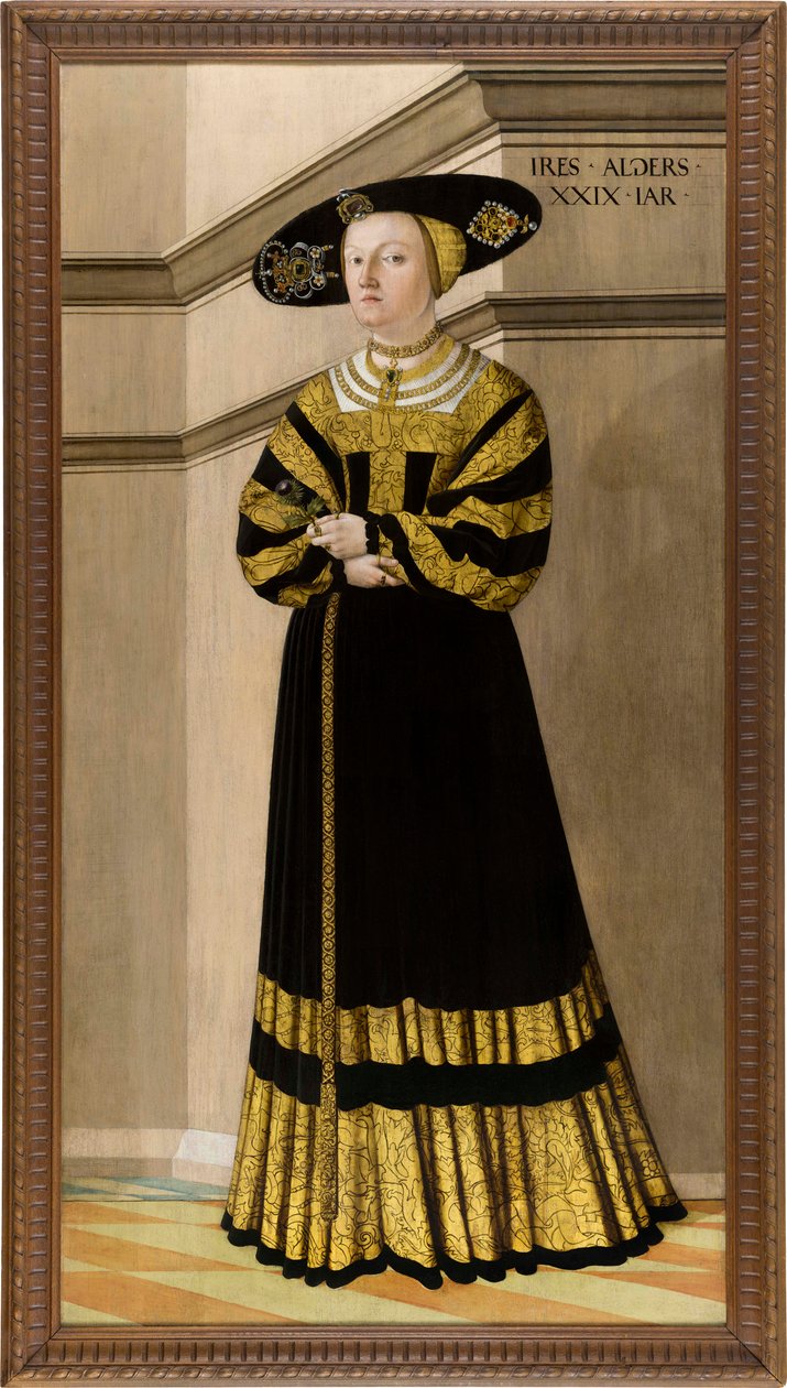 Portrait of Anna von Rosental, 1529 by Jakob Seisenegger