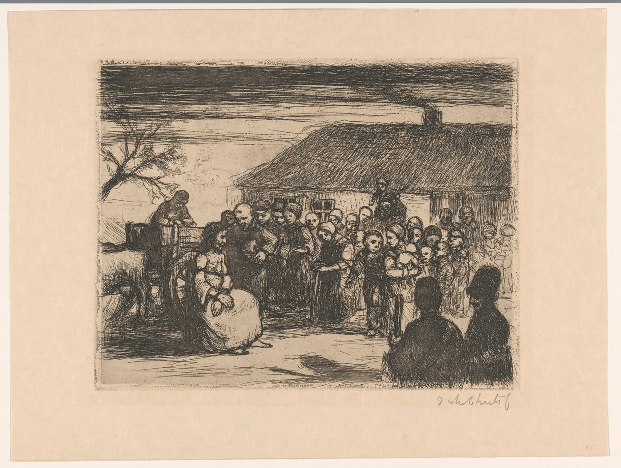 Mocking of Christ by Jakob Smits (signed by artist)