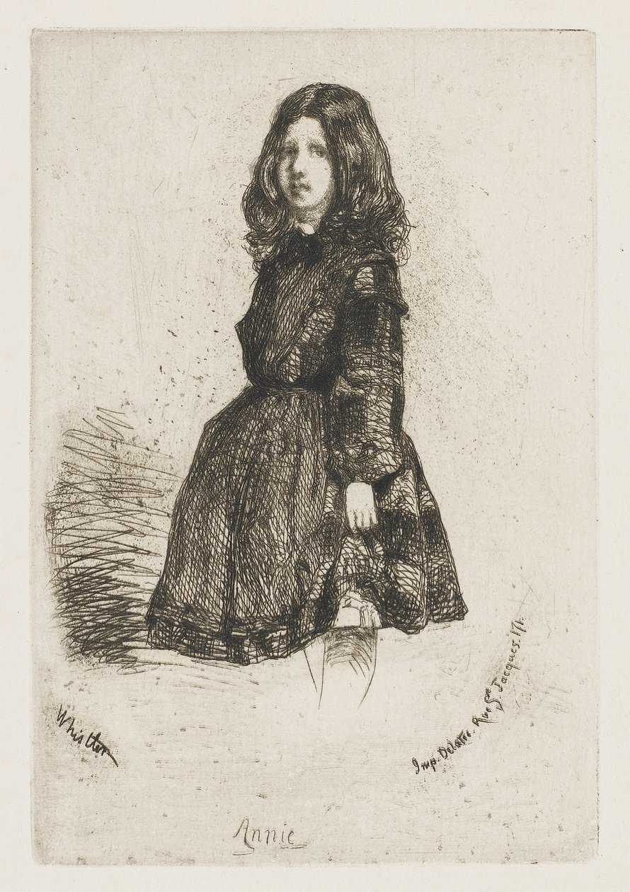 Annie, c.1857-58 by James Abbott McNeill Whistler