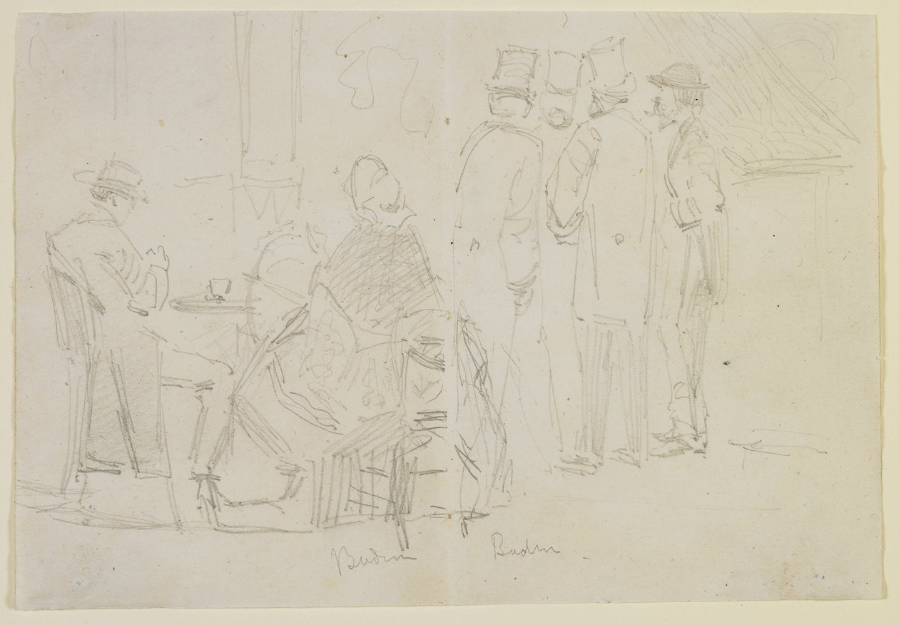 Baden-Baden, 1858 by James Abbott McNeill Whistler