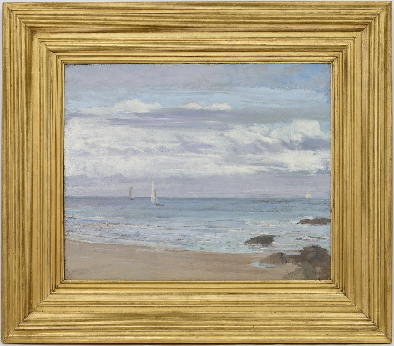 Blue and Silver: Trouville by James Abbott McNeill Whistler