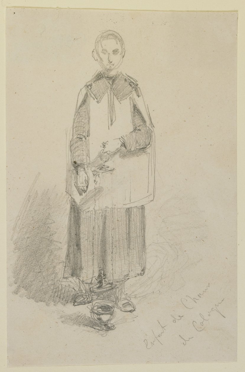 Enfant de Choeur de Cologne, 1858 by James Abbott McNeill Whistler