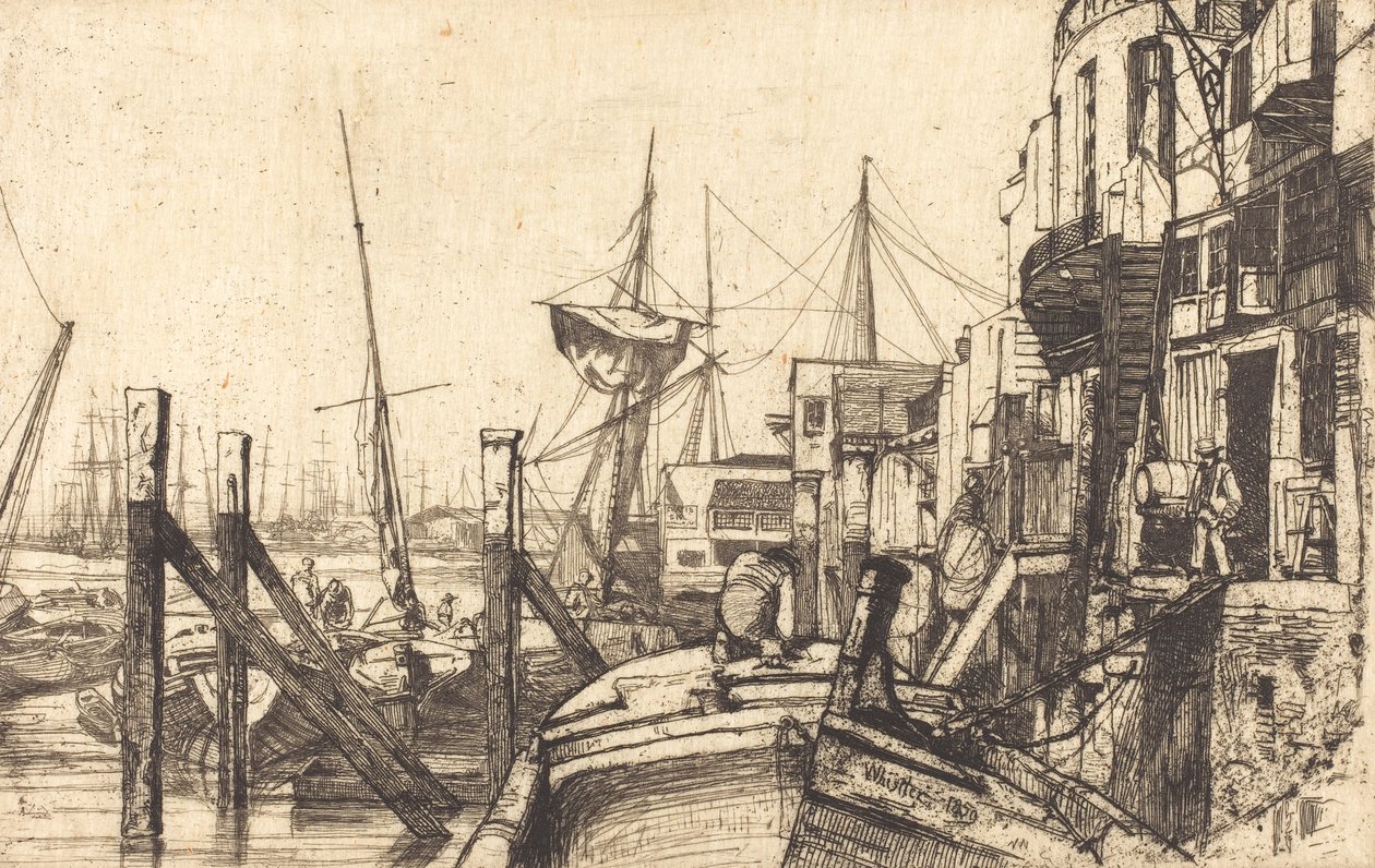 Limehouse by James Abbott McNeill Whistler