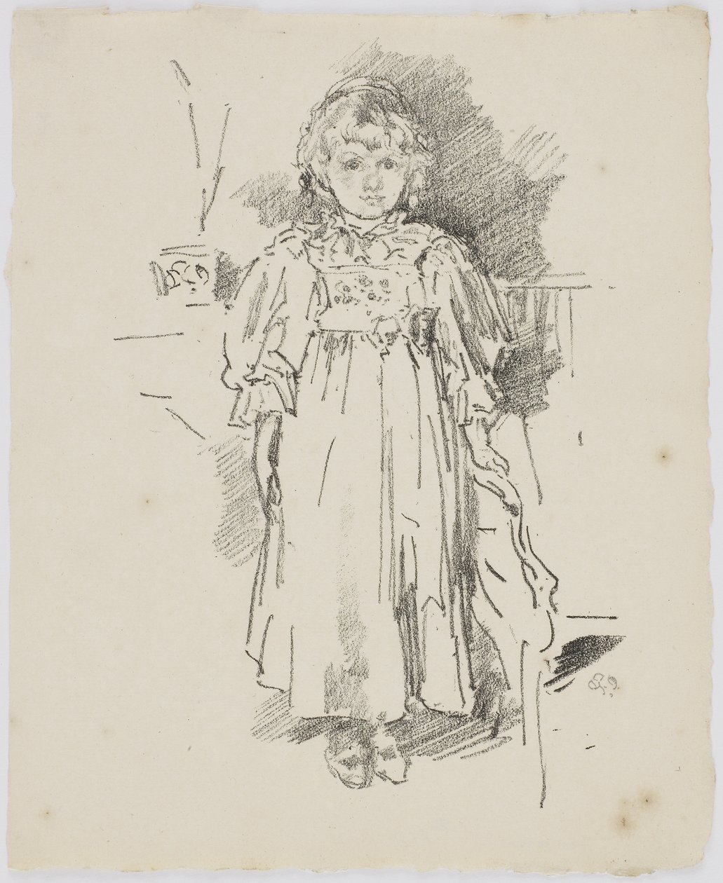 Little Evelyn, 1896 by James Abbott McNeill Whistler