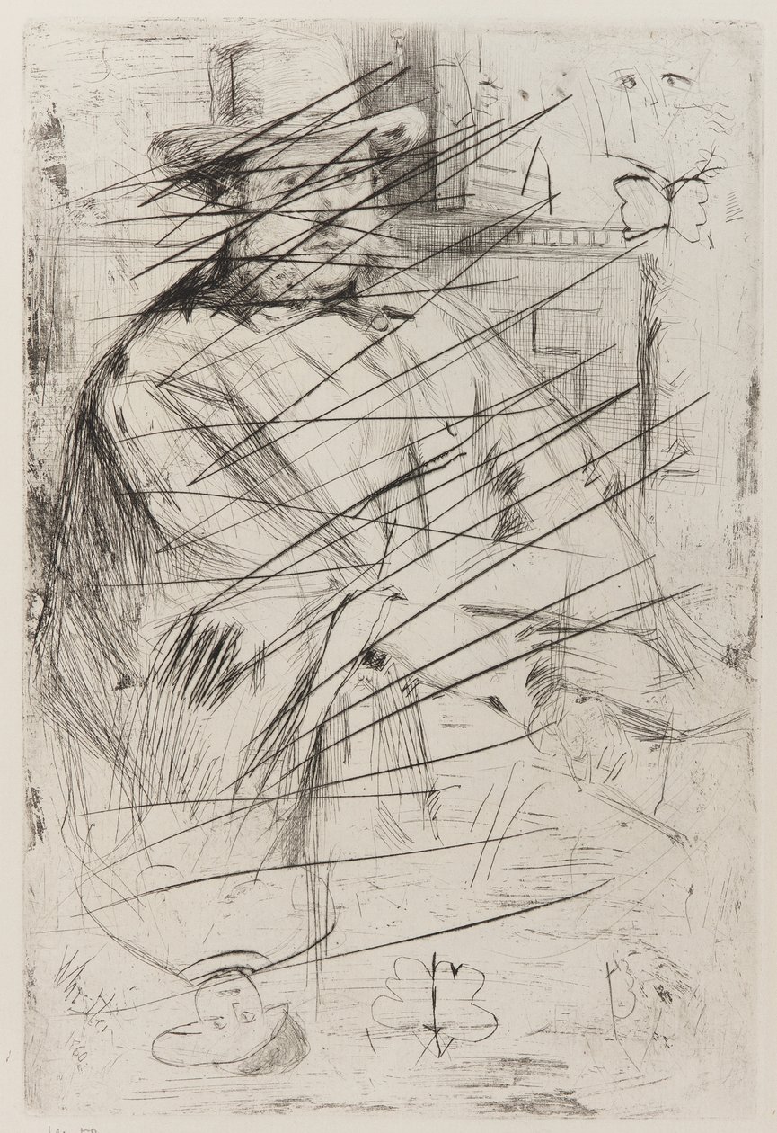 Mr. Mann, 1860 by James Abbott McNeill Whistler