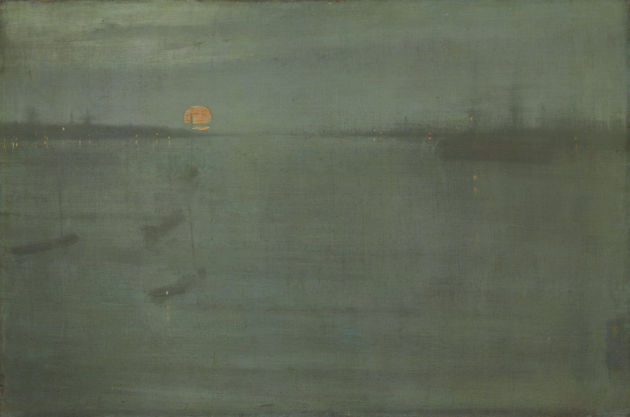 Nocturne: Blue and Gold--Southampton Water by James Abbott McNeill Whistler