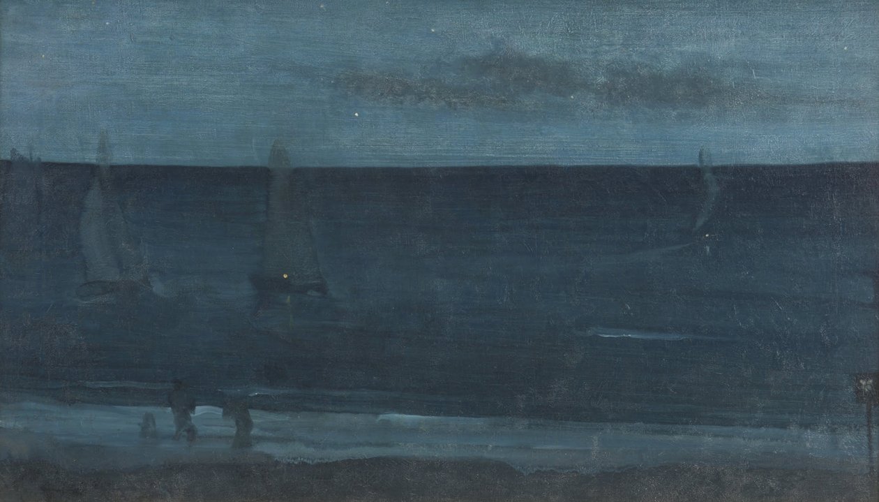 Nocturne: Blue and Silver—Bognor by James Abbott McNeill Whistler