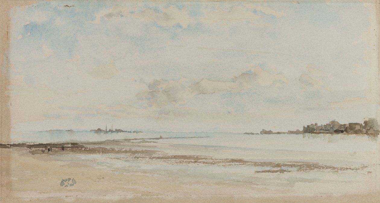 Note in Blue and Opal: Jersey, 1881 by James Abbott McNeill Whistler