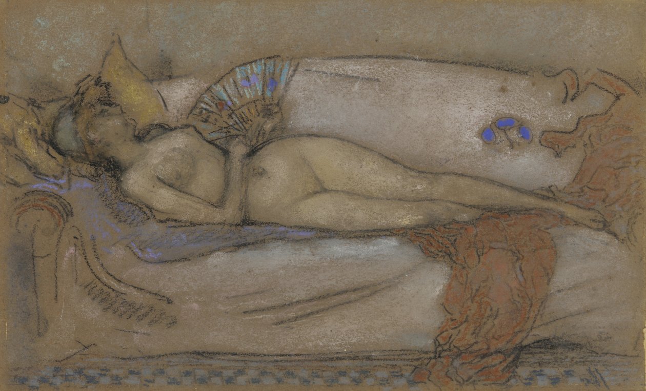 For the Pastel: Rose and Opal, c.1885-95 by James Abbott McNeill Whistler