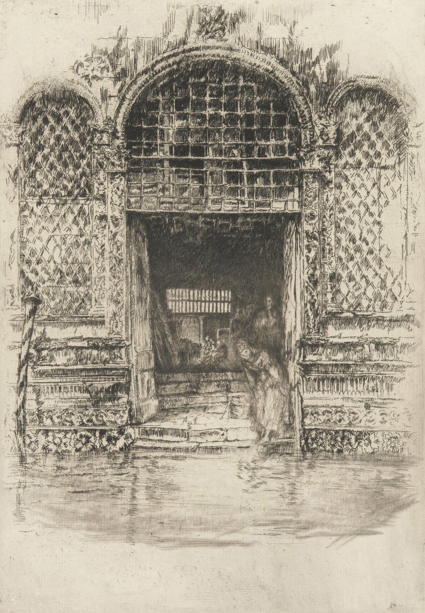The Doorway by James Abbott McNeill Whistler