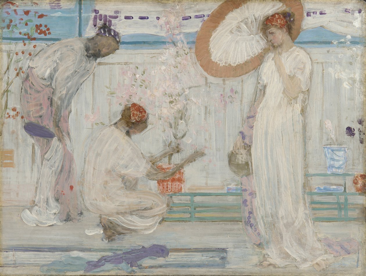The White Symphony - Three Girls by James Abbott McNeill Whistler
