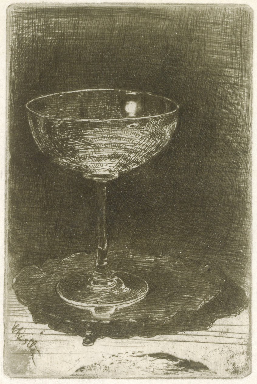The Wine Glass, 1858 by James Abbott McNeill Whistler
