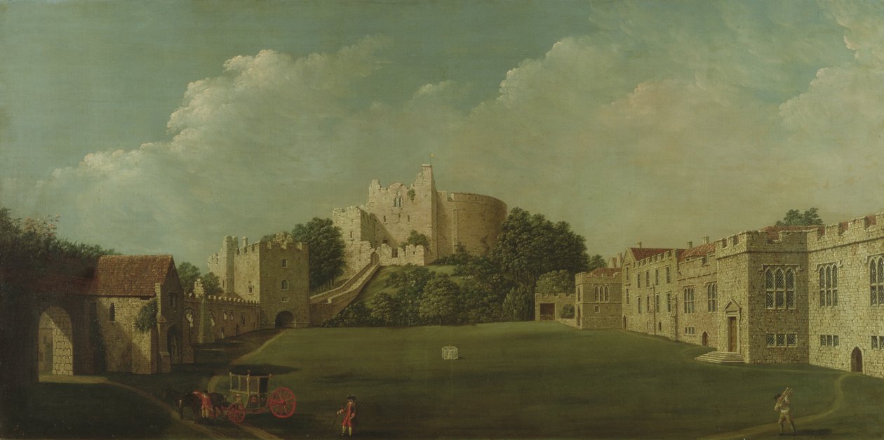 Arundel Castle, Keep and Quadrangle, c.1770 by James Canter