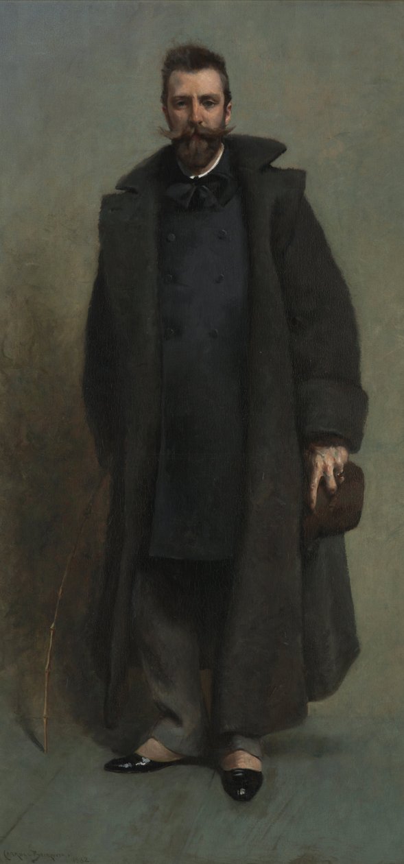 Portrait of William Merritt Chase by James Carroll Beckwith