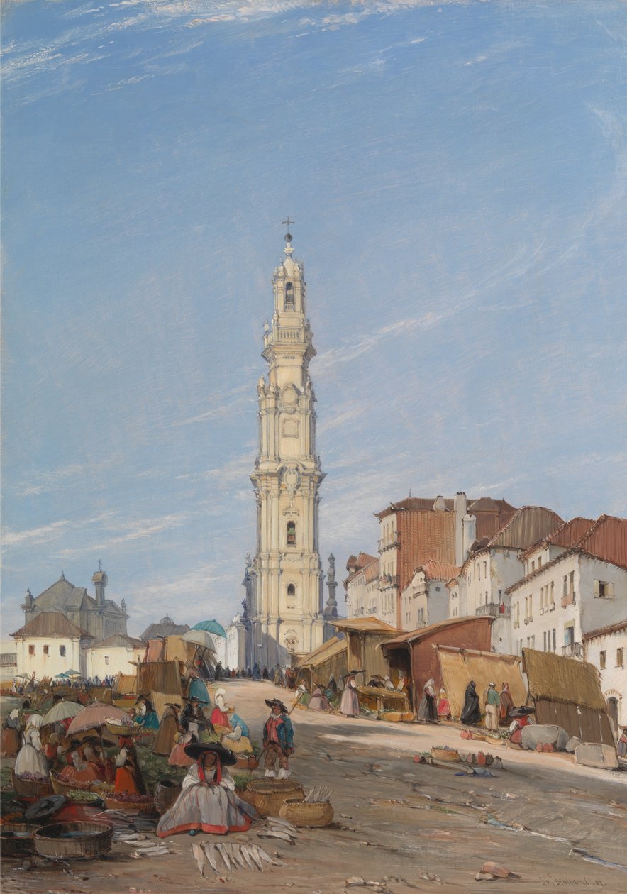 Torre Dos Clerigos, Oporto, Portugal by James Holland