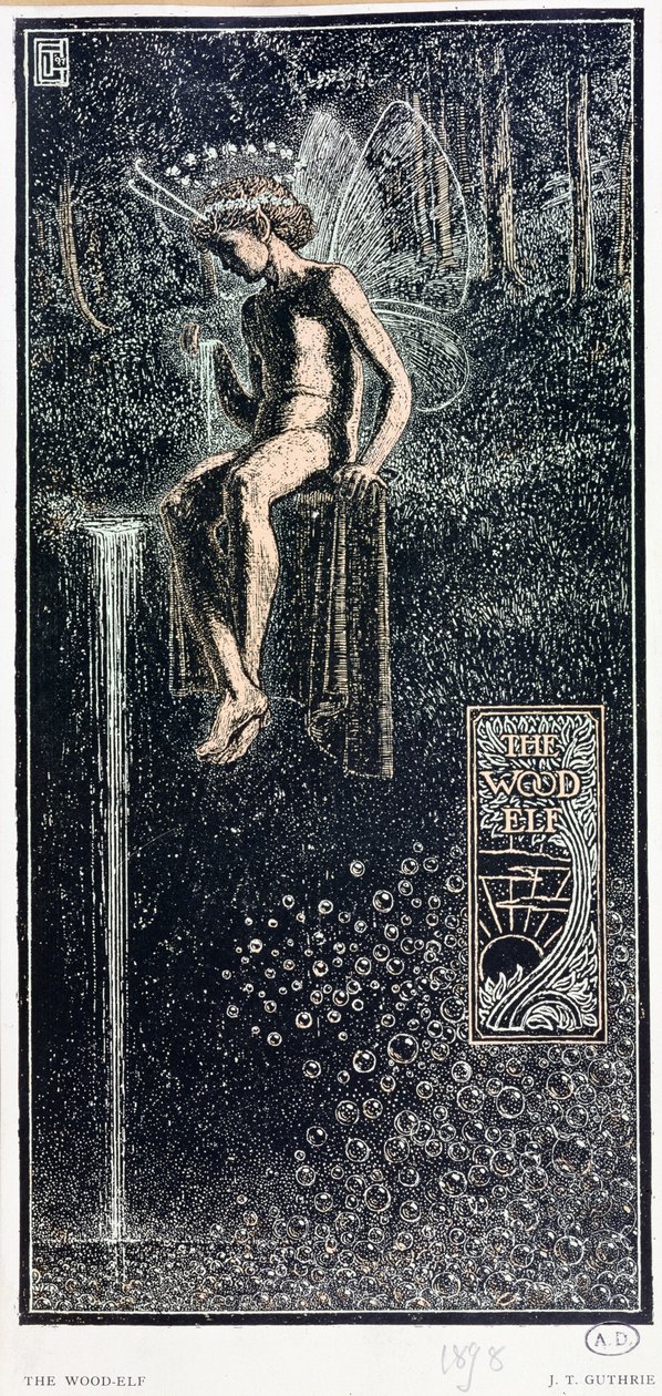 The Wood Elf, 1898 by James J. Guthrie
