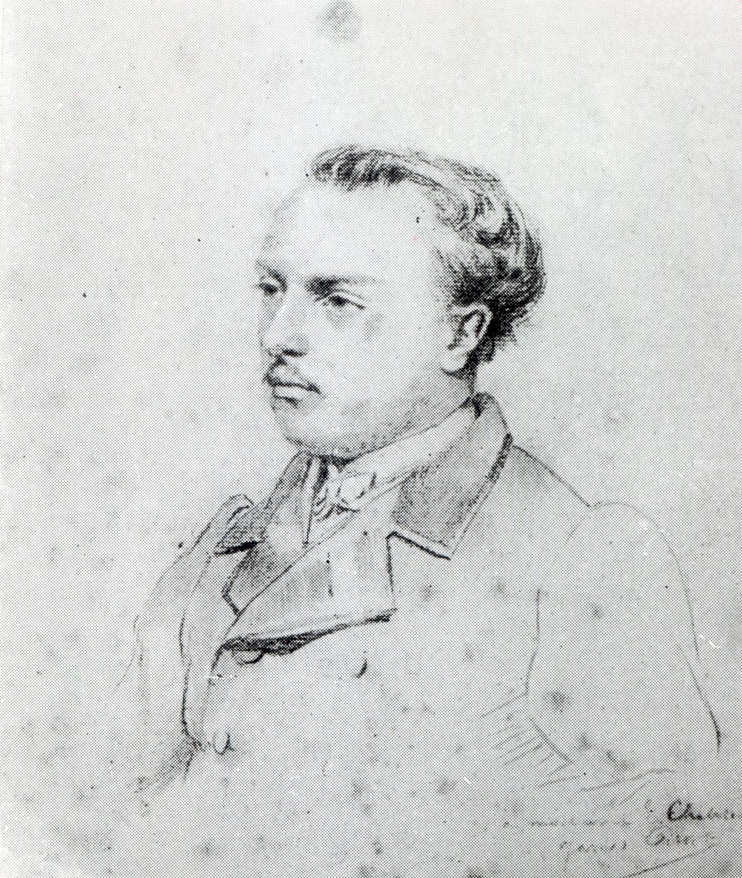 Emmanuel Chabrier aged 20 by James Jacques Joseph Tissot