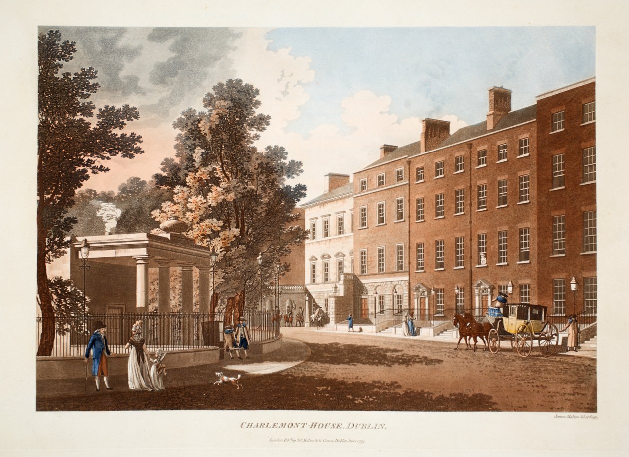 Charlemont-House, Dublin by James Malton
