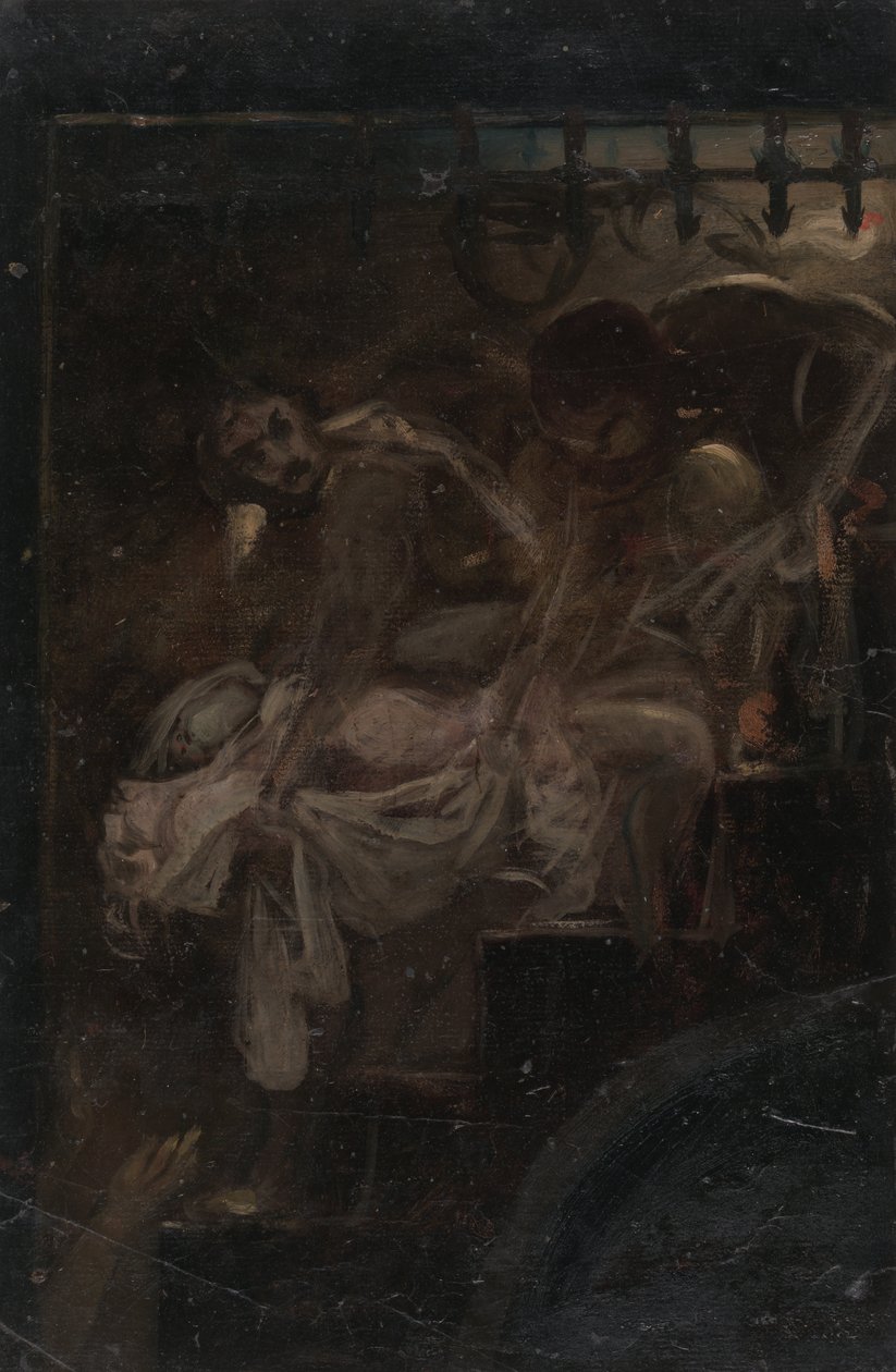 Study for Burying the Royal Children by James Northcote
