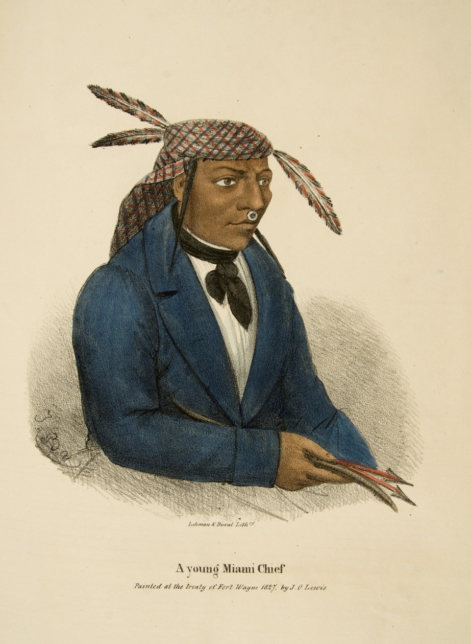 A Young Miami Chief by James Otto Lewis
