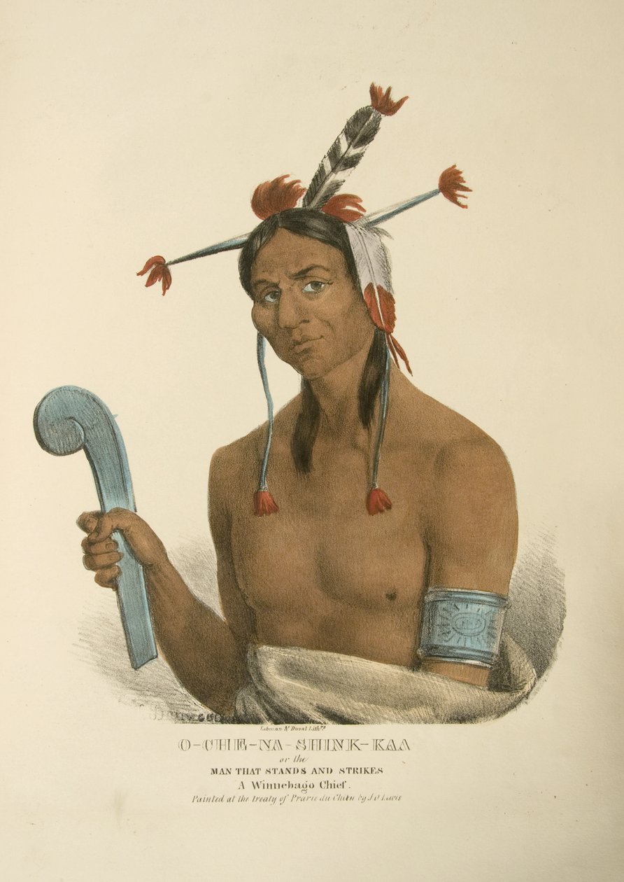 O-che-na-shink-kaa or the Man That Stands and Strikes by James Otto Lewis
