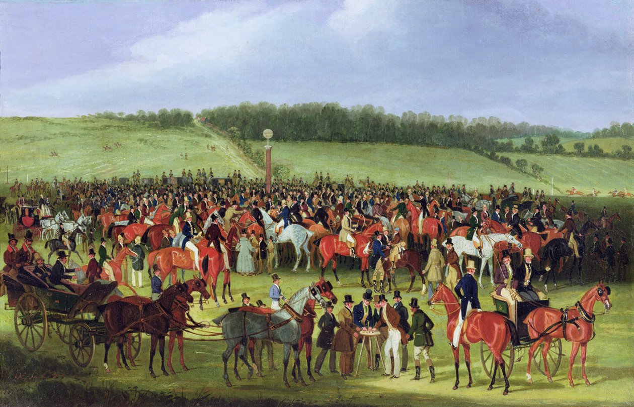 Epsom Races: The Betting Post by James Pollard