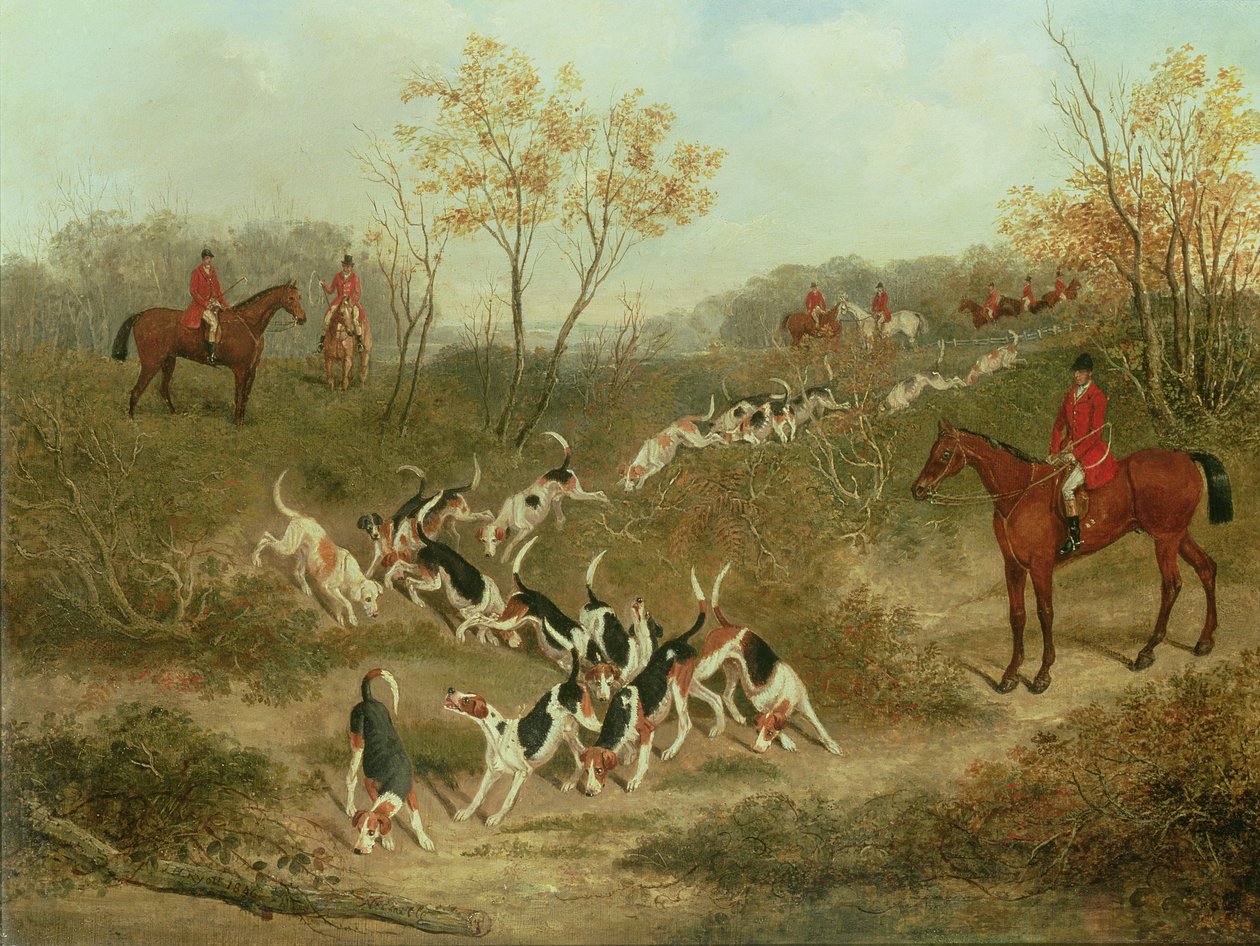 On the Scent, 1846 by James Russell Ryott